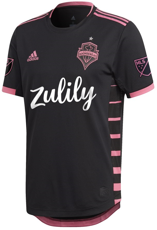 Camisa oficial Adidas Seattle Sounders 2019 II jogador